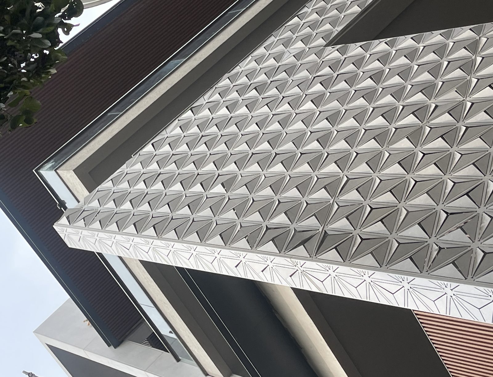 3D Panels facade by Metalia — Greater Kailash-1, New Delhi