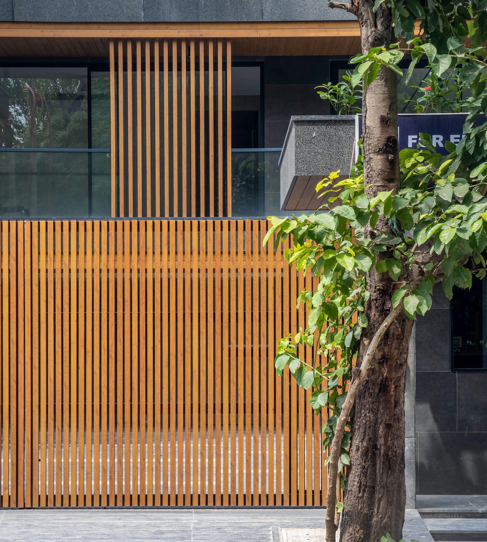 Gates, Slides & Folds metal facade by Metalia