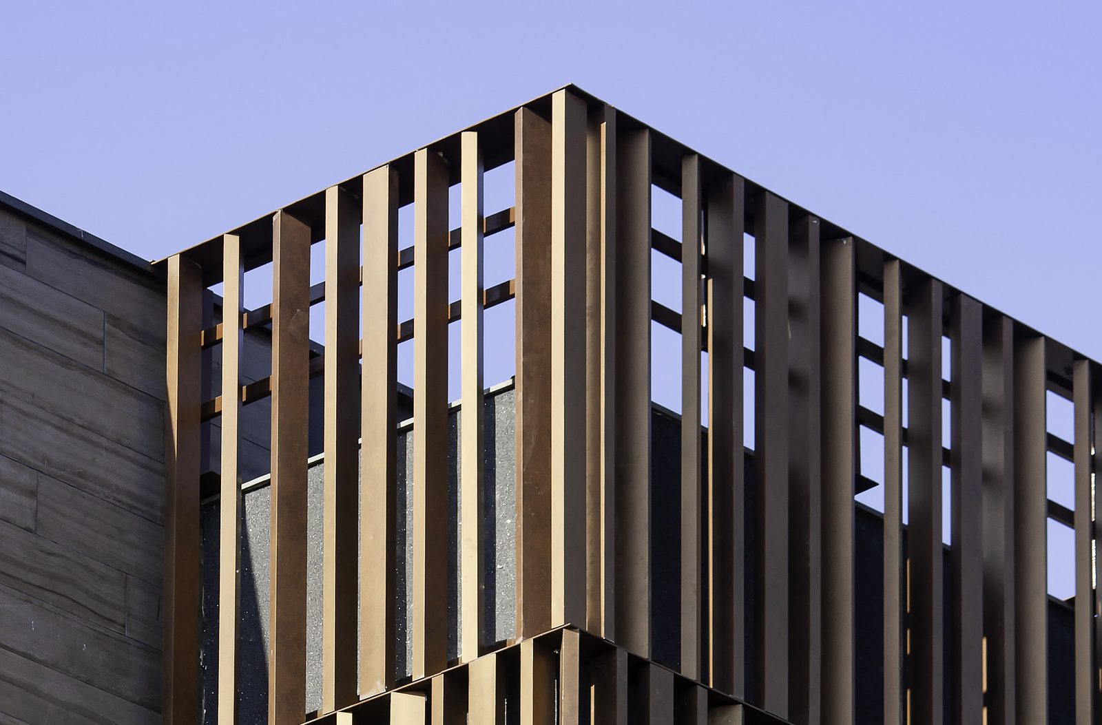 Louvers facade by Metalia — Bharat Reshma Studio, DLF Phase-I, Gurugram