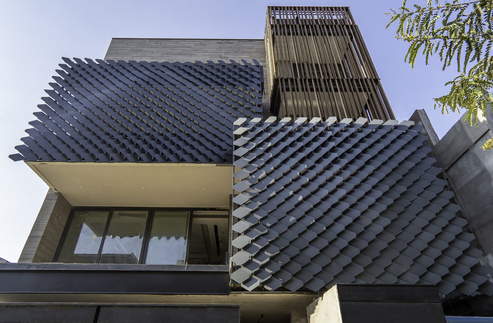 Shingles facade by Metalia — South City-1, Gurugram