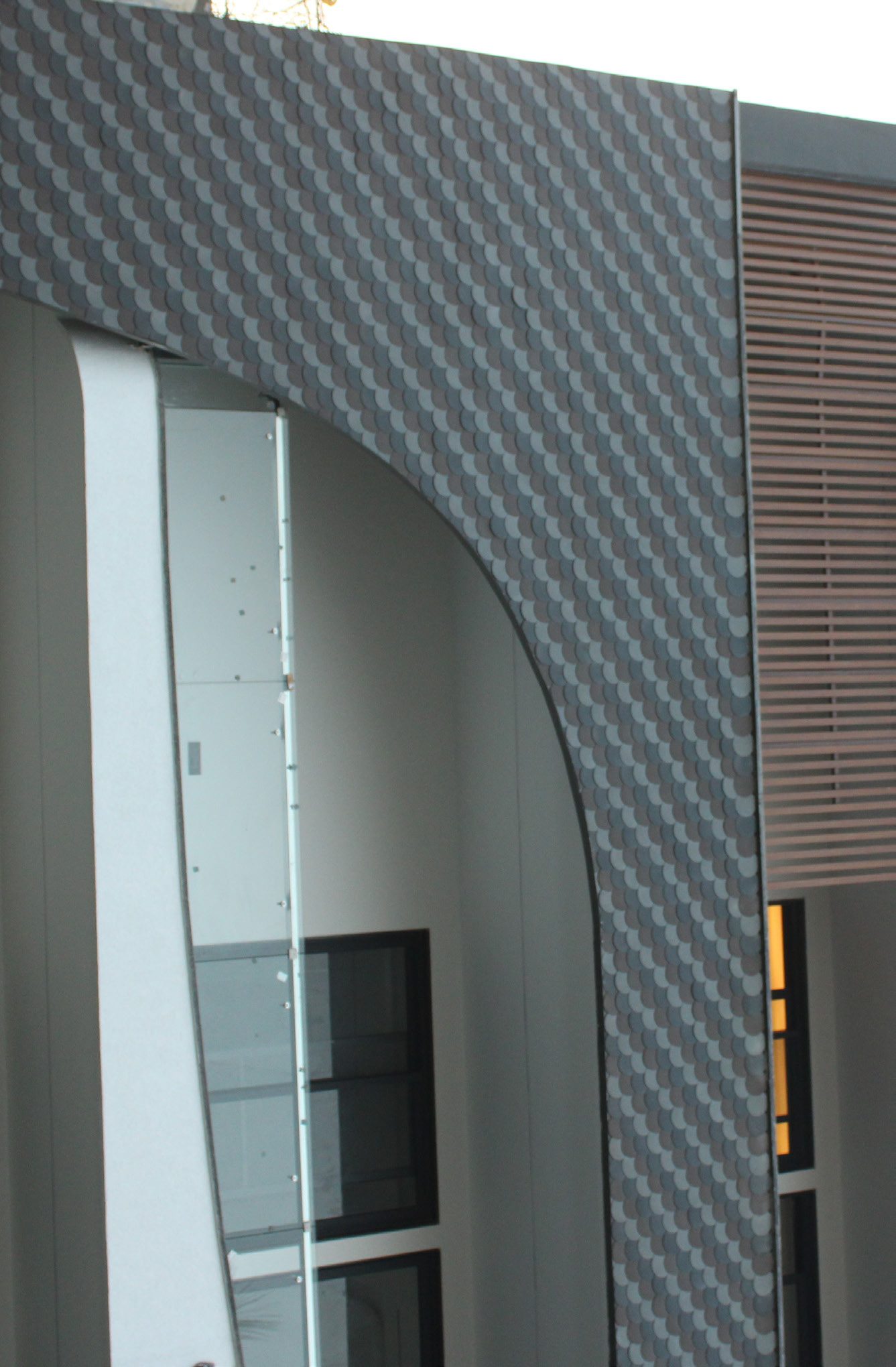 Shingles facade by Metalia — Sushant Lok Phase-1, Gurugram